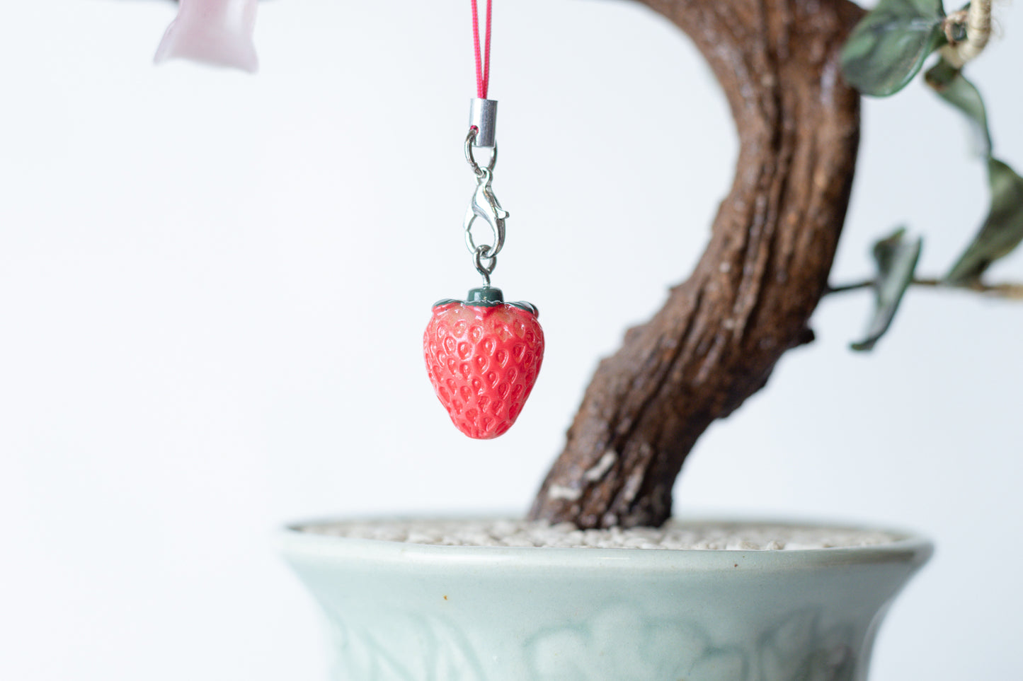 Strawberry Cutie Keychain - Auroras Trading Post