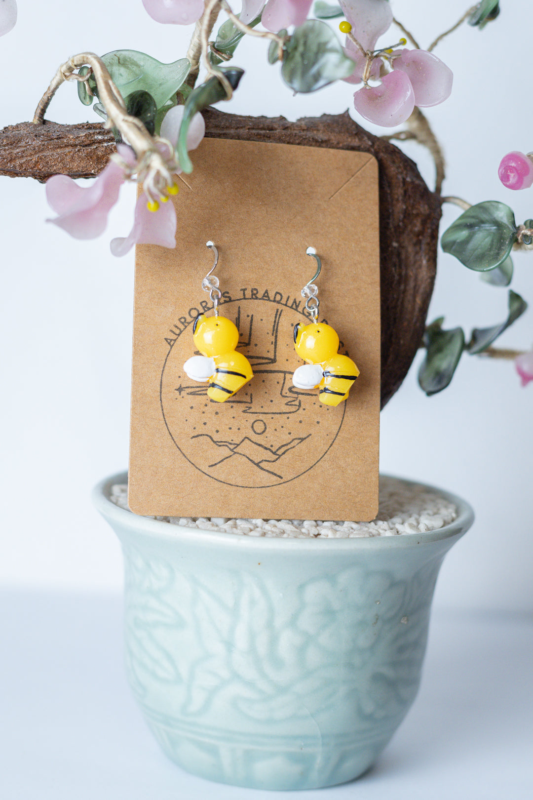 Bee Earrings - Auroras Trading Post