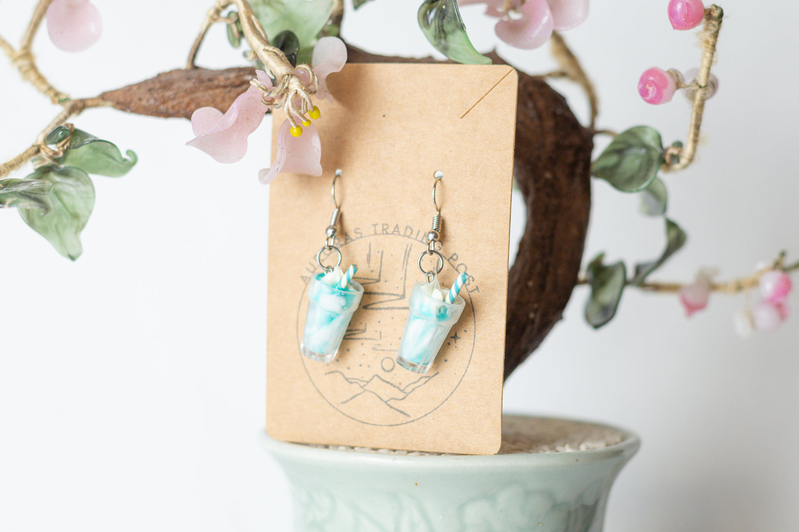 Milkshake Earrings - Auroras Trading Post