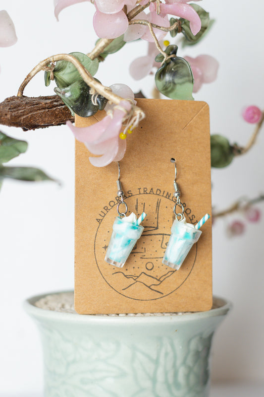 Milkshake Earrings - Auroras Trading Post