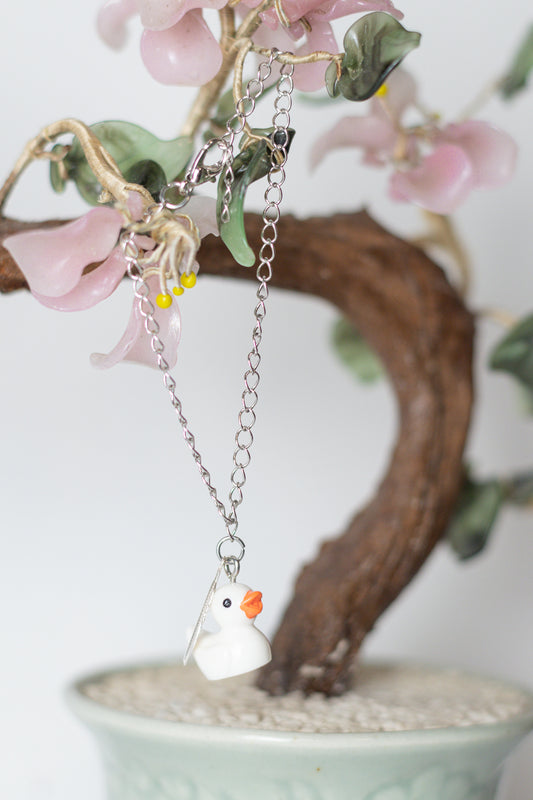 Duck and Feather Silver Bracelet - Auroras Trading Post