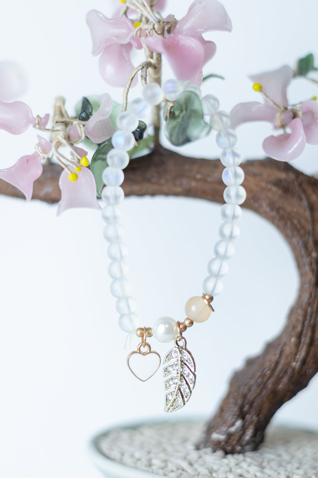 Jeweled Feather Bracelet - Auroras Trading Post