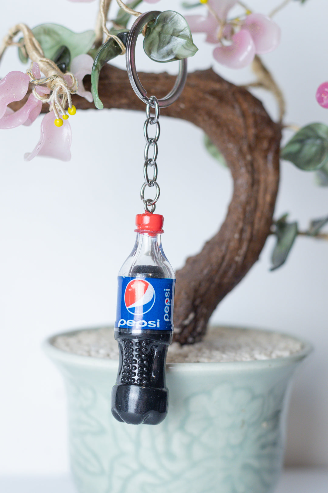 Pepsi Bottle Keychain - Auroras Trading Post