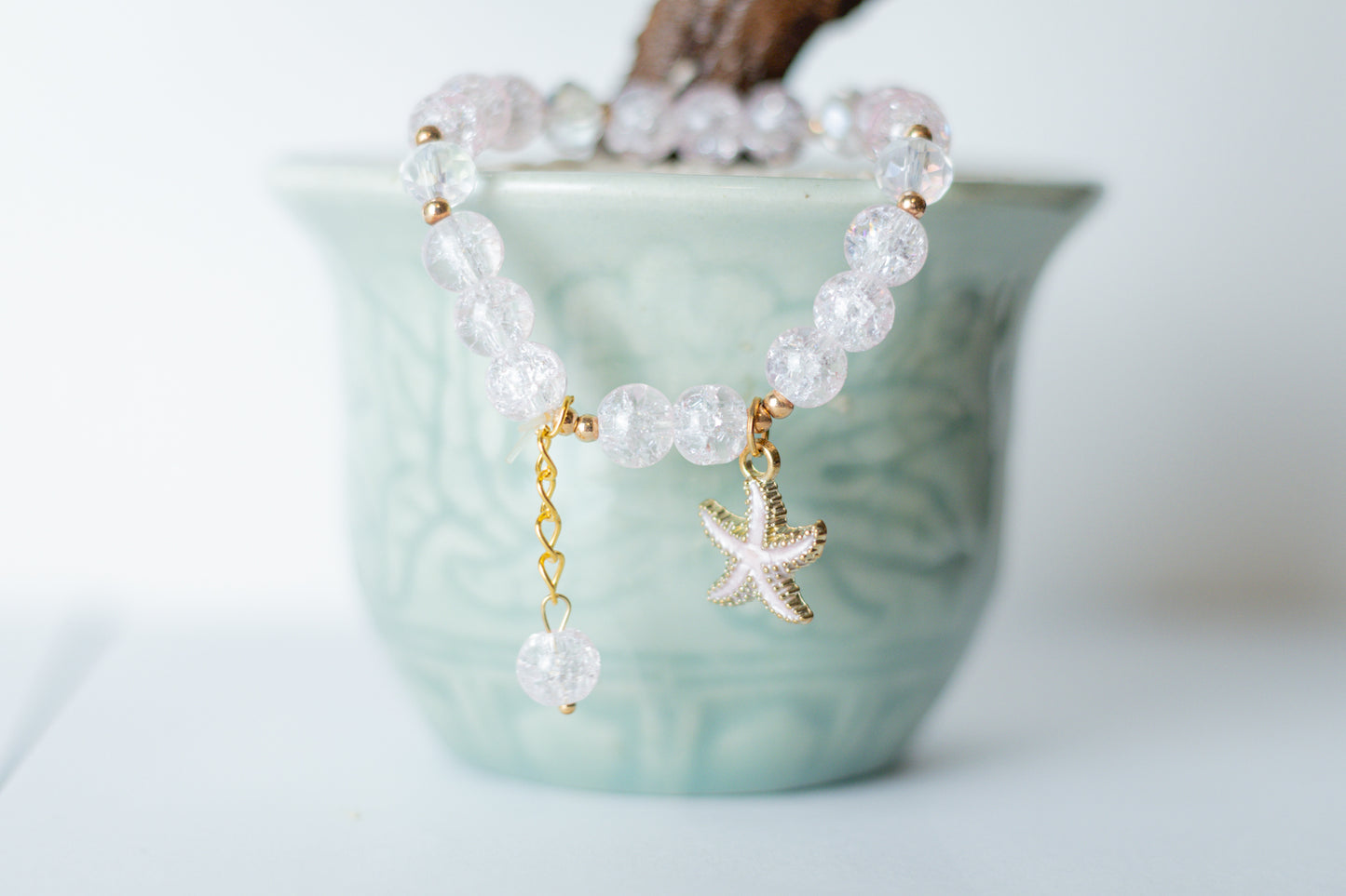 Starfish Beaded Bracelet - Auroras Trading Post
