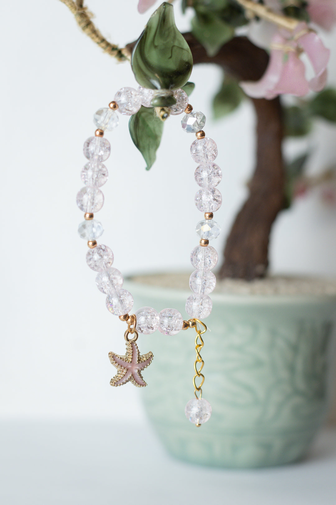 Starfish Beaded Bracelet - Auroras Trading Post