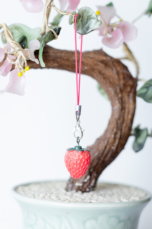 Strawberry Cutie Keychain - Auroras Trading Post